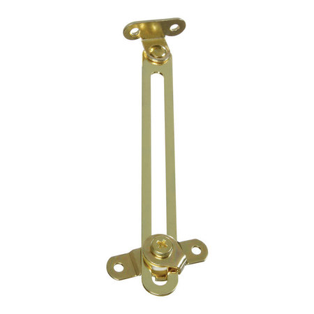 NATIONAL HARDWARE Frctn Lid Sprt L/R Brass N208-637